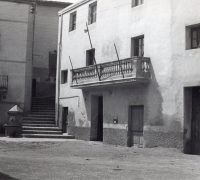 083 Font de la Plaça i Ajuntament a l'any 1965